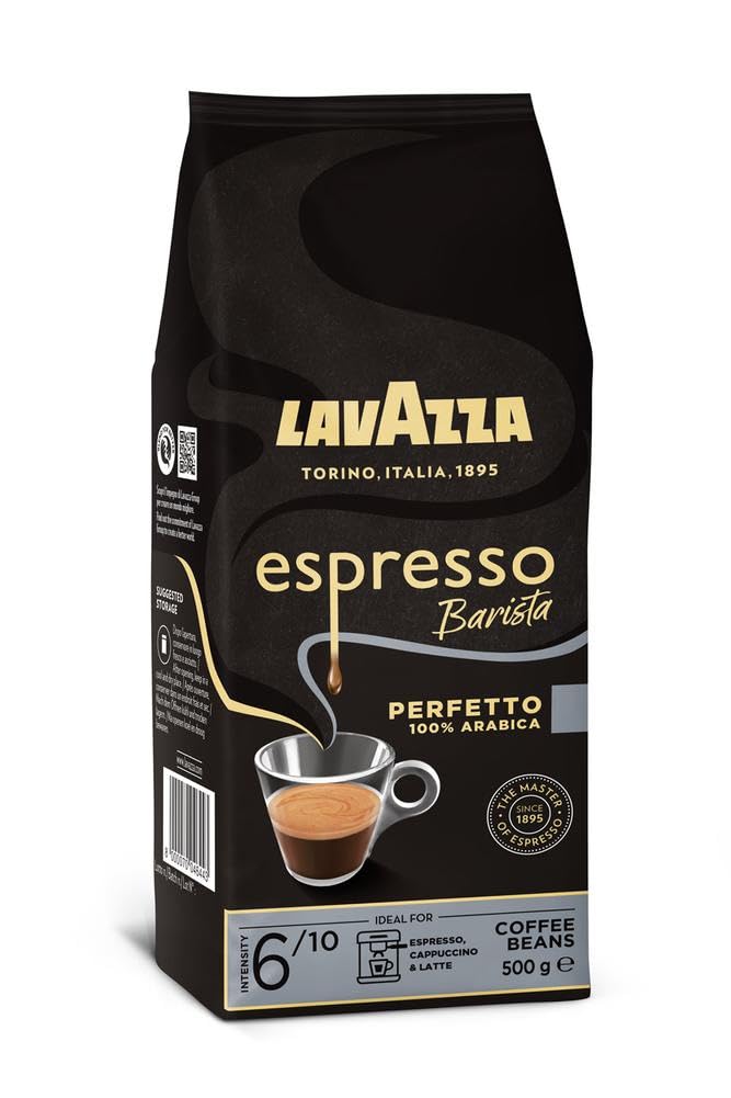 LAVAZZA Espresso Barista Perfetto Зерна, 500 г, Обычный кофе, для эспрессо-машин
