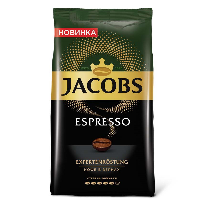 Кофе в зернах Jacobs Espresso 1 кг