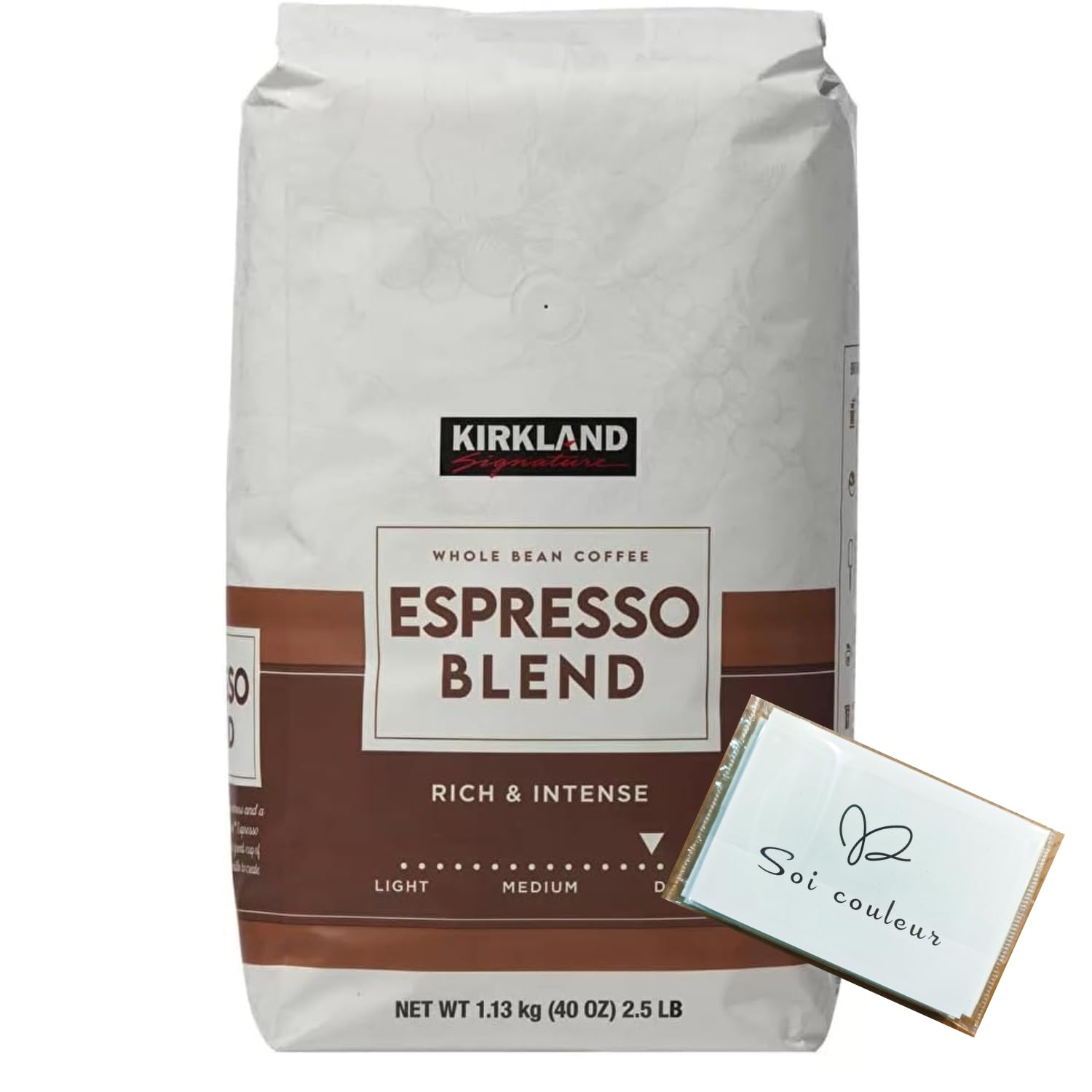 Кофейные зерна Kirkland Espresso Blend Кофейные зерна Популярные кофейные зерна Costco Soicouluer Limited Карманные салфетки в комплекте 1,13 кг