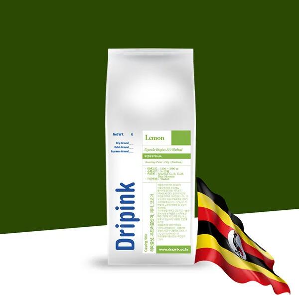 Капающий Розовый Свежеобжаренный Угандийский Буги AA Кофе в Зернах 500г Espresso: Mexican