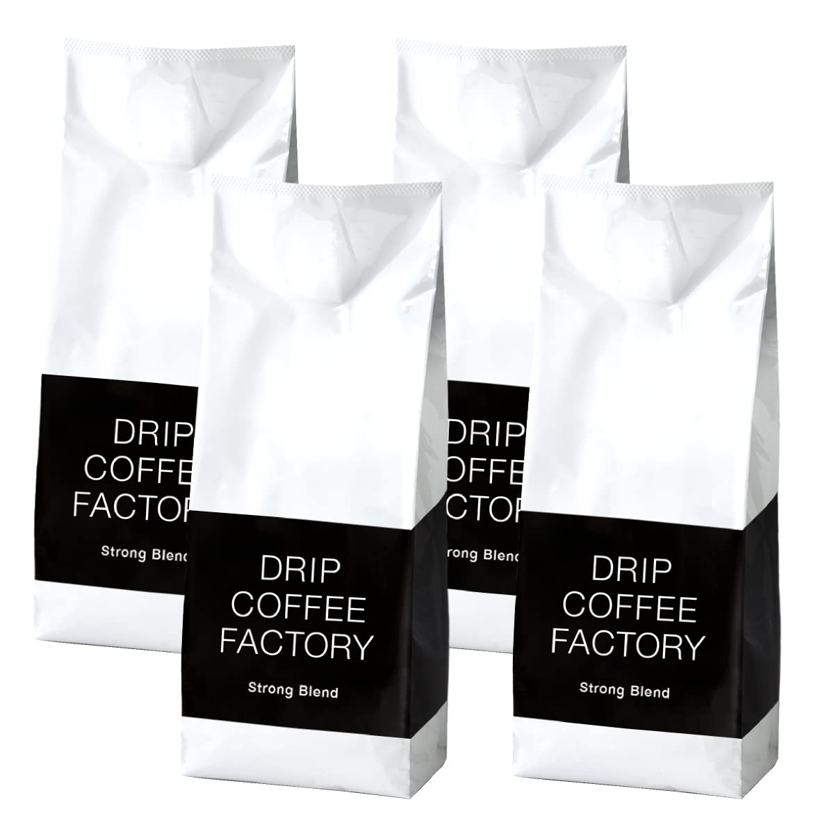 Кофейные зерна Drip Coffee Factory Strong Blend, цельные, 2 кг, 500 г, 4 пакета